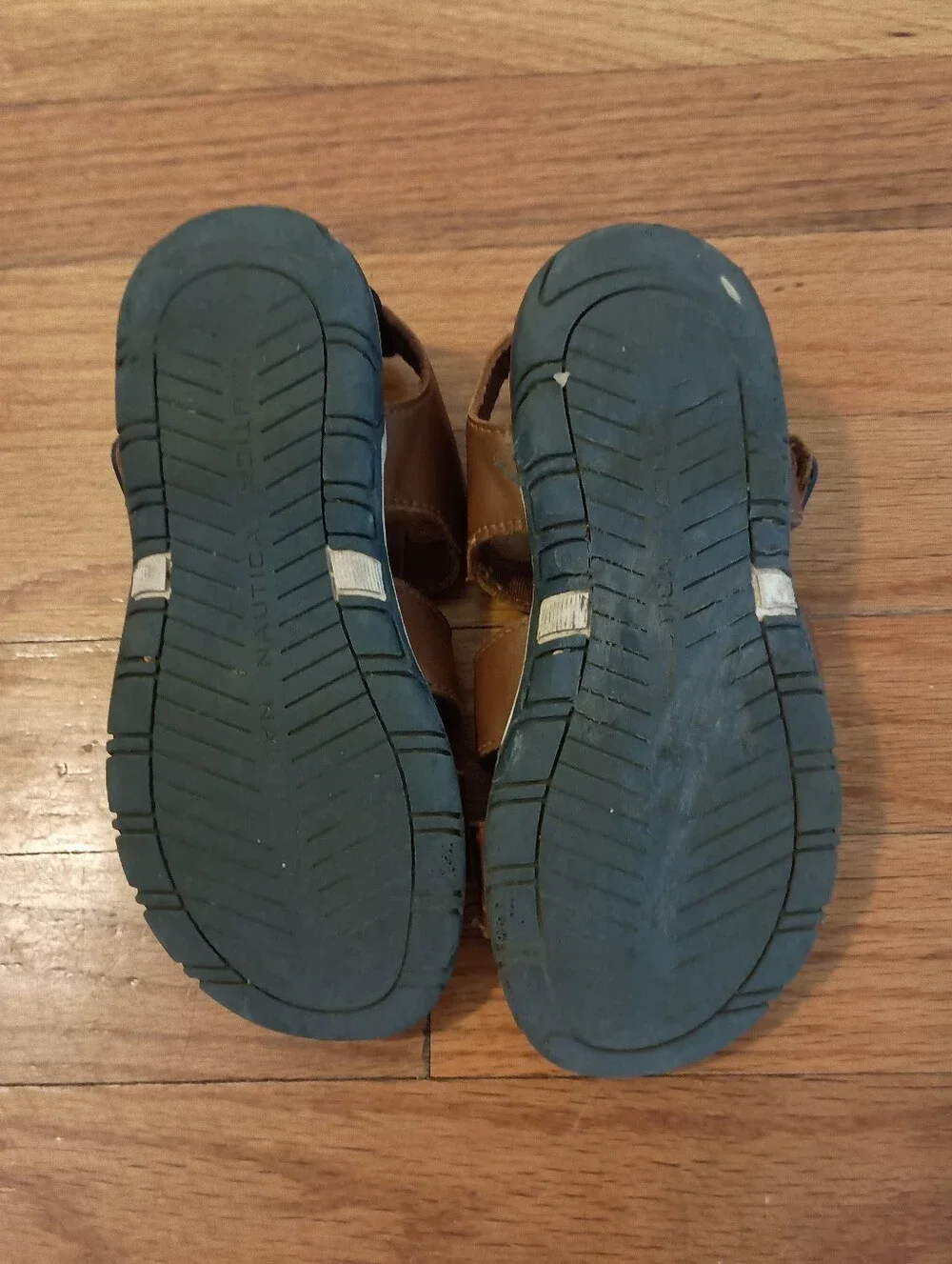 3/$10 🌟 Boys Brown Nautica Sandals Summer Shoes 11